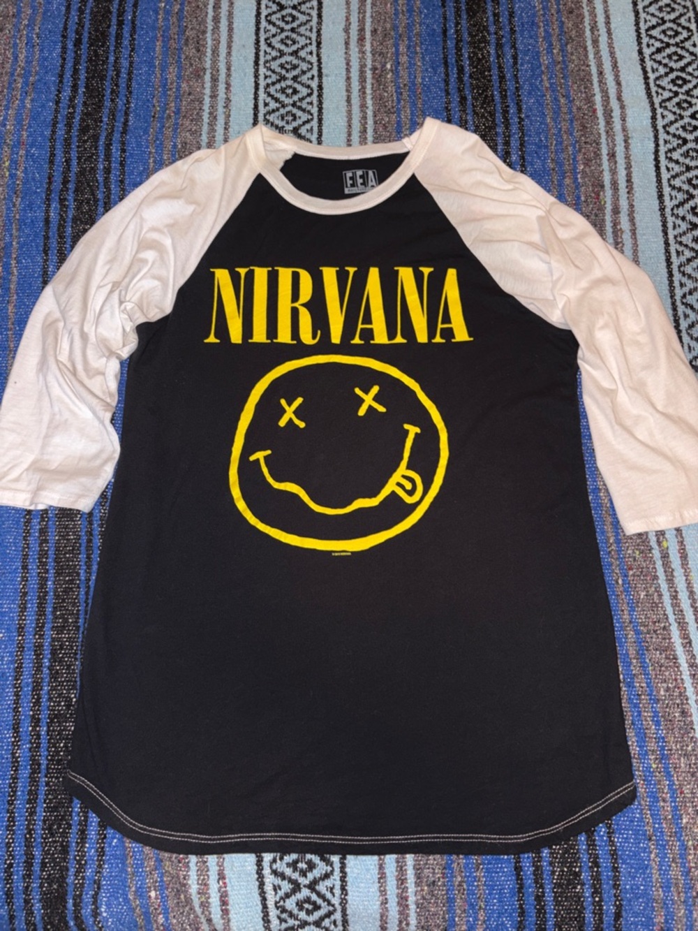Nirvana Raglan Tee Shirt